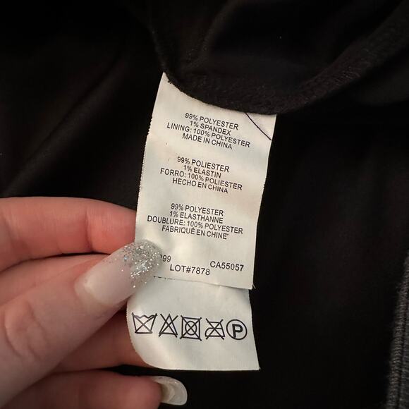 Isaac Mizrahi gray ribbed a-line dress size 8 - Picture 9 of 13